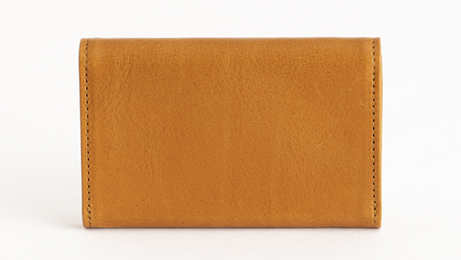IKUTA KABAN CURUMI CARD CASE(クルミカードケース) RICH BROWN
