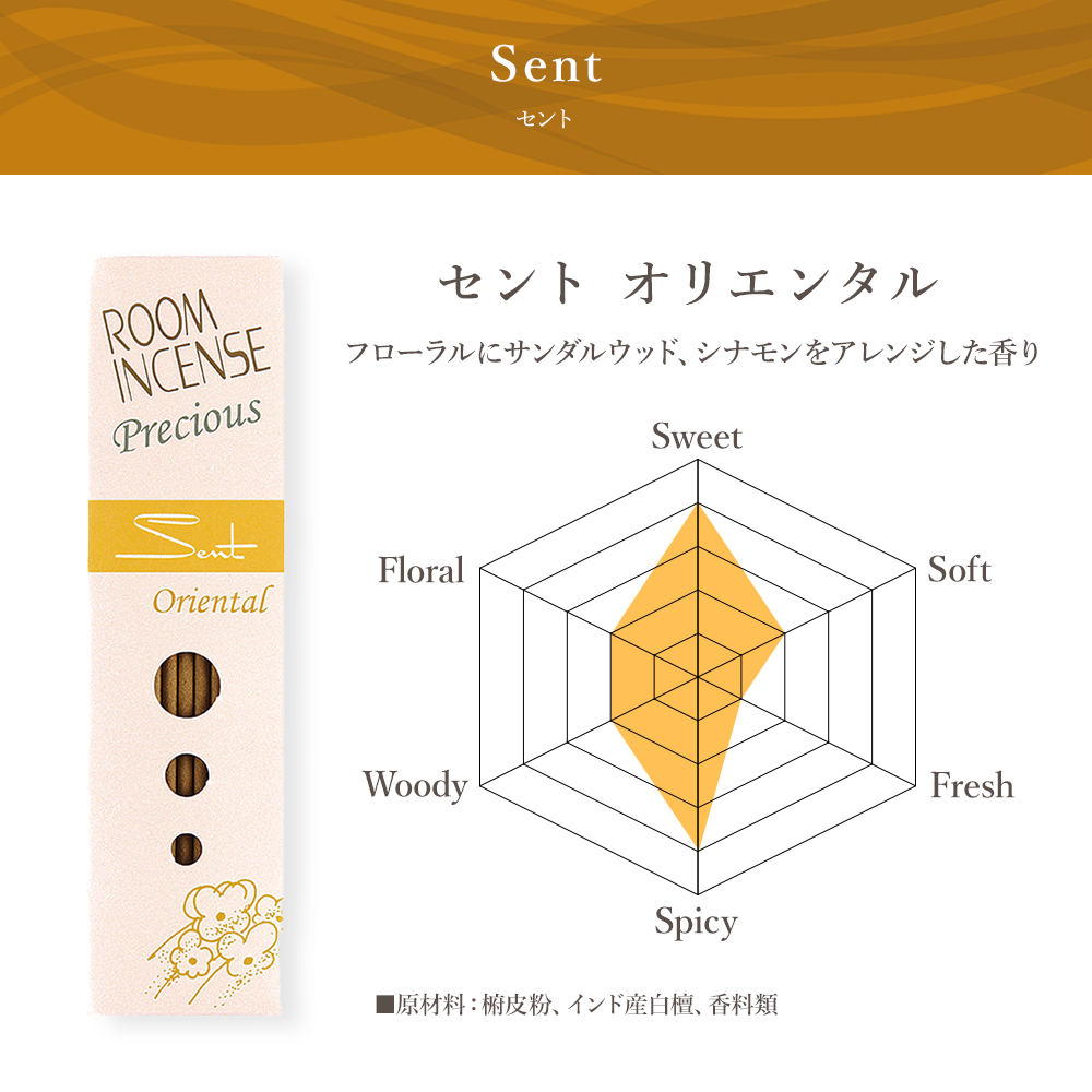 玉初堂　ROOM　INCENSE Precious セント　オリエンタル