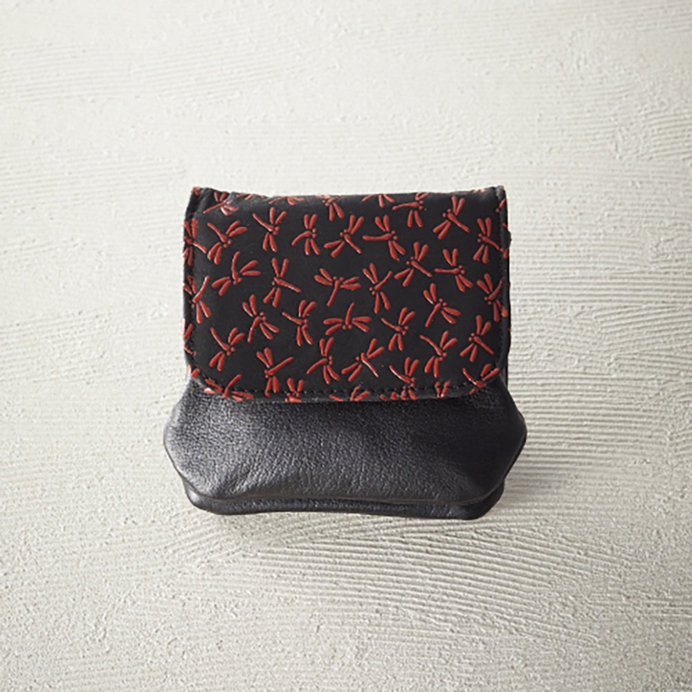 INDEN Dragonfly Pattern Kabusa Market Purse [Direct from Japan]