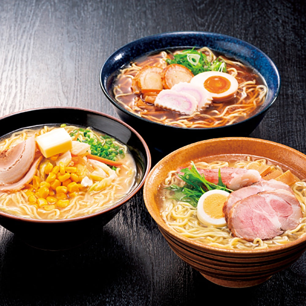 Sapporo Tokeidai Shokudo 3 flavor varieties Ramen Set 10 Pcs [Direct from Japan]