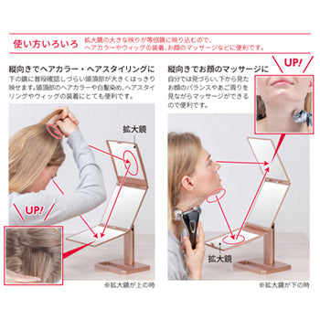 HORIUCHI MIRROR ナピュア®スタイリングスタンドミラー